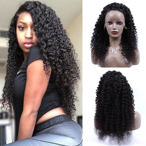 XYS  DEEP WAVES Frontal lace  Cuticle Aligned Raw Virgin Hair wig