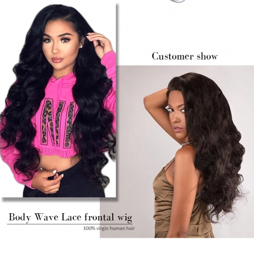 XYS Body wave Lace closure Wig Wholesale Cuticle Aligned Unprocessed